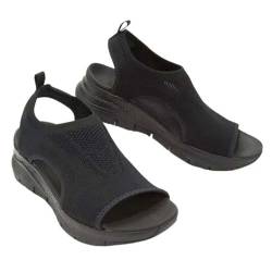 KEYULI Breathable Orthopedic Walking Shoes Sandals Arch Support Plantar Fasciitis Sandals Diabetic Sport Sandals (1Pair-A,39 EU) von KEYULI