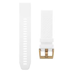 KITANDOVE Silikonband Armband Schnellspannband Universalgurt Relojes Inteligentes Para Mujer Stapelarmbänder Für Frauen Für Uhr Uhren Smartwatch- Schauen Sie Klug Weiß Kieselgel von KITANDOVE