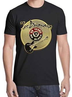 Joe Bonamassa Mens T Shirt Black L von KLA