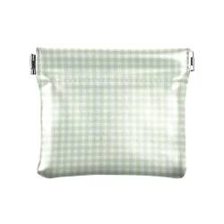 KLL Damen-Geldbörse aus PU-Leder, ausgefallene Kartenetuis, Geld-Organizer für Mütter, Schwester, Gingham-Büffelkaro, Grün, Gingham Buffalo Plaid Green, 4.33"(L) x 3.74"(W) x 0.39"(H), Drucken von KLL