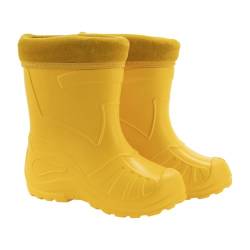 KOLMAX Kinder Gummistiefel EVA – Gummistiefel für Kinder – Wasserdicht – Mit Herausnehmbarem Wärmeeinsatz – Ganzjährig für Sommer Winter Herbst – Für Mädchen und Jungen von KOLMAX