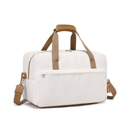 Kono Ryanair Reisetasche für Kabinengepäck unter dem Sitz, Unisex, Sport, Reisen, Reisetasche, beige, M, Casual von KONO