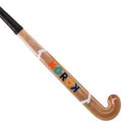 Kinder Hockey Schläger Indoor Holz - FH100 mehrfarbig von KOROK