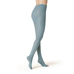 KUNERT Damen Strumpfhosen Velvet 40 semi-blickdicht matt-schimmernd 40 DEN Smoked blue 1260 36-38 von KUNERT