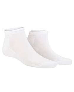 KUNERT Herren Sneaker Socken Richard weich White 0010 39-42 von KUNERT