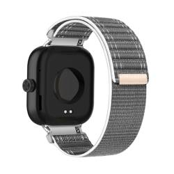 KUWAI Armband Kompatible mit Redmi Watch 5 Uhrenarmband, Weiches Nylon Atmungsaktives Ersatzarmband Verstellbares Sport Armbänder für Redmi Watch 5 Armband für Damen/Herren Band (6,Eine Grösse) von KUWAI