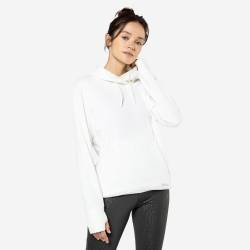 Hoodie Damen warm - Hood 500 weiss von Kalenji