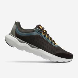 Laufschuhe Herren - Jogflow 500.1 dunkelgrau/gelb von Kalenji