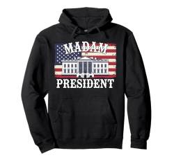 Frau Präsidentin Kamala Harris 2024 Politisch Pullover Hoodie von Kamala Harris 2024 Kampagne Unterstützung Kleidung