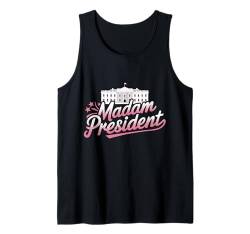 Frau Präsidentin Kamala Harris 2024 Politisch Tank Top von Kamala Harris 2024 Kampagne Unterstützung Kleidung