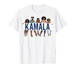 Kamala 2024 Lass uns den Job beenden, Sistas, Vizepräsident von Präsident Sista. T-Shirt von Kamala Harris 2024 Sista Shop