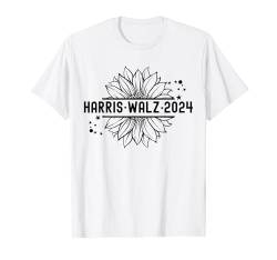 Harris Walz 2024 Retro Vintage US Präsidentschaftswahl 2024 T-Shirt von Kamala Harris Tim Walz President 2024