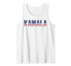 Harris Walz 2024 Retro Vintage US Präsidentschaftswahl 2024 Tank Top von Kamala Harris Tim Walz President 2024