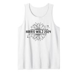 Harris Walz 2024 Retro Vintage US Präsidentschaftswahl 2024 Tank Top von Kamala Harris Tim Walz President 2024