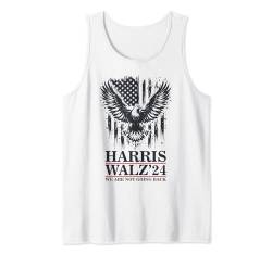 Harris Walz 2024 Retro Vintage US Präsidentschaftswahl 2024 Tank Top von Kamala Harris Tim Walz President 2024