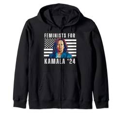 Feministinnen für Kamala Harris President 2024, Kamala Harris Kapuzenjacke von Kamala Is Our President!