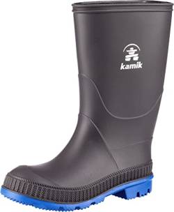 Kamik Stomp Gummistiefel, Grau (Charcoal Blue CIB), 35 EU von Kamik