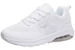 KangaROOS Damen K-Air Ora Sneaker, white/Silver, 41 EU von KangaROOS