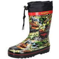 KangaROOS K Rain Gummistiefel Jungen schwarz von Kangaroos