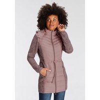 KangaROOS Steppjacke im trendigem Material-Mix mit abnehmbarer Kapuze von Kangaroos