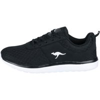 Sieh an! Damen Sneaker, schwarz von Kangaroos