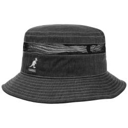 Distressed Cotton Mesh Bucket Fischerhut by Kangol von Kangol