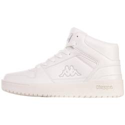 Kappa STYLECODE: 243406OC CODA MID OC Unisex Sneaker, White, 37 EU von Kappa