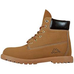 Kappa Unisex KOMBO MID Combat Boots, Beige 4150 Beige Brown, 43 EU von Kappa