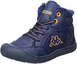 Kappa Unisex Kinder Grane M Sneaker, Navy Orange, 20 EU von Kappa