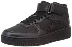 Kappa Unisex Logo Maserta Md V Walking-Schuh, Schwarz, 46 EU von Kappa