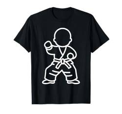 Kinder Niedliches japanisches Kampfkunst Outfit Karate T-Shirt von Karate japanische Kampfkunst. Lustiges Karateka