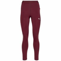 Kari Traa Vilde Training Tights Damen Laufhose (Dunkelrot S ) Walkingbekleidung von Kari Traa