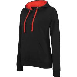 Damen-Hoodie Kariban Contrastée von Kariban