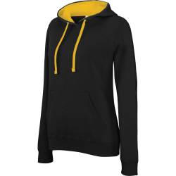 Damen-Hoodie Kariban Contrastée von Kariban