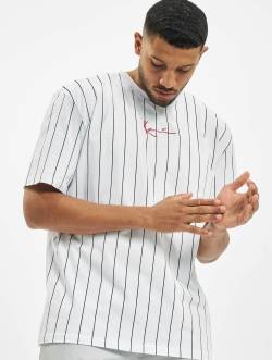 Karl Kani Small Signature Pinstripe T-Shirt von Karl Kani