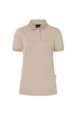 Karlowsky Passion Workwear Damen Poloshirt MODERN-Flair Kurzarm Polokragen Modern Fit Polyester/Baumwollmix Oeko-TEX® nachhaltig Sand Größe L von Karlowsky