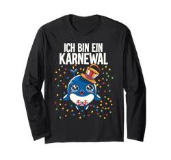 Karneval Kostüm Carnival Köln Alaaf Helau Dom Kölle Fasching Langarmshirt von Karnevalskostüm Karneval Herren Damen Karnewal