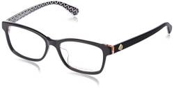 Kate Spade Unisex Kariane/f Sonnenbrille, Black PINK, 53 von Kate Spade New York