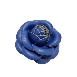 Frauen Blume Brosche, Blumen Brosche Leder Kamelie Blume Brosche Pins Hochzeit Abzeichen Blume Brosche Kamelie Brosche Anstecknadel Brust Pin Kleidung Broschen für Mütze Anzug Schal Rucksack von Katutude