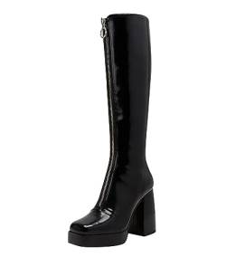 Katy Perry Damen The Uplift Boot Kniehohe Stiefel, Schwarz, 10 von Katy Perry