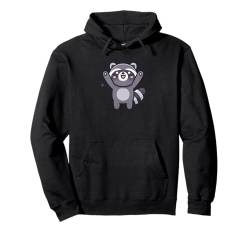 Kawaii Anime Waschbär Kinder Damen Herren Pullover Hoodie von Kawaii Tees