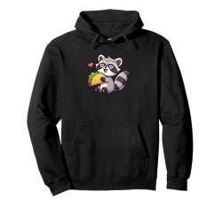 Kawaii Anime Waschbär Taco Kinder Damen Herren Pullover Hoodie von Kawaii Tees