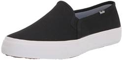 Keds Damen Double Decker Canvas SMU Sneaker, Black, 37 EU von Keds