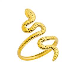 Kelapornt Ring Ringe Damen Bijouterie Herren Geometrische Lanzette Glänzende Offene Ringe Für Frauen Minimalistischer Goldfarbener Verstellbarer Ehering Weiblicher Schmuck Größenveränderbar Jz5559G von Kelapornt