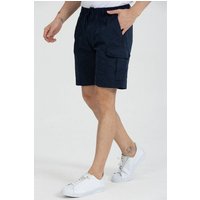 Kendindza Collection Cargoshorts Bermuda Herren Kurze Cargo Hose Schlupfhose Stretch Gummibund Taschen, Kurze Hose Herren, Cargoshorts Herren Sommer von Kendindza Collection