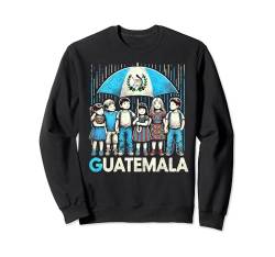 Guatemala Flag Kids Boys Girls Hispanic Heritage Month Sweatshirt von Kids Around The Globe Cultural Diversity Umbrella