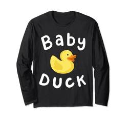 Baby Ente Geburtstag Gummiente Liebhaber Familie Matching Kleinkind Langarmshirt von Kids Birthday Duck Crew Gear