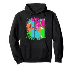 11 Geburtstag Shirt Mädchen Jungen 11 Jahre Farbspritzer Pullover Hoodie von Kids Birthday Party, Awesome Birthday Party Wear