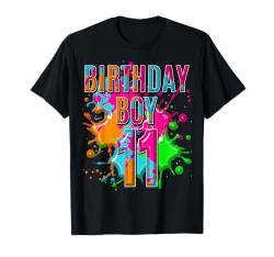 Elf, 11 Jahre, 11. Geburtstag, alles Gute zum Geburtstag, Junge, 11 Jahre T-Shirt von Kids Birthday Party, Kids Birthday Gifts Co.