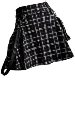 Killstar Minirock - Gunner Ash Tartan (XL) von Killstar